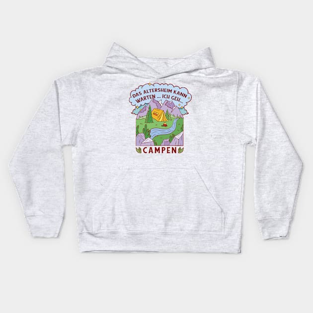 Campen T Shirt P R Kids Hoodie by LindenDesigns